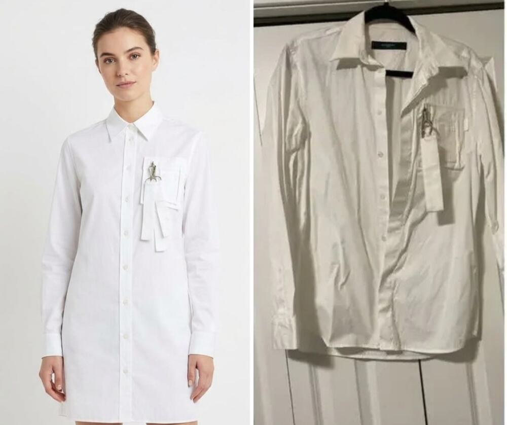 White Givenchy Shirt